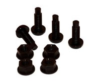 Black Plastic Nuts and Bolts